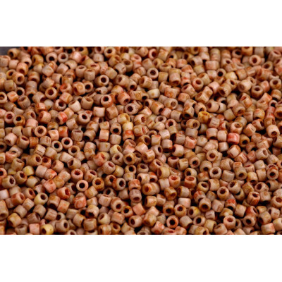 Czech Seed Beads 10/0 Chalk Travertine Dark Matte 86875 | Matubo