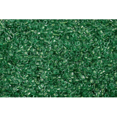 Matubo Seed Beads 10/0 Green Metallic Lined 54550 | Glass Beads