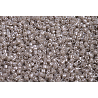 Czech Seed Beads 10/0 Opaque Grey Luster 43020-14400 | Matubo