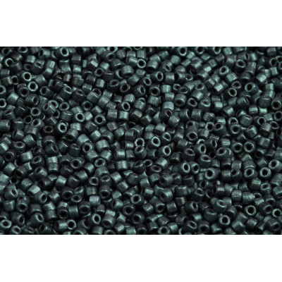 Czech Seed Beads 10/0 Metallic Suede Light Green 79051 | Matubo