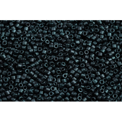 Matubo™ Seed Beads 10/0 Metallic Suede Blue Green 79052 | Czech Glass