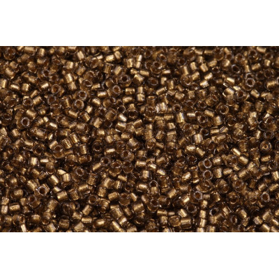 Matubo™ rocailles 10/0 Smoke Grey Bronze Lined 40020-68106