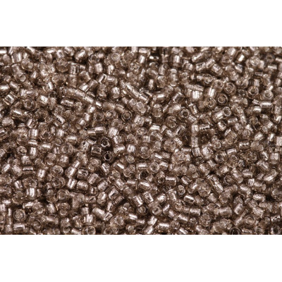 Matubo Seed Beads 10/0 Smoke Grey Silver Lined 40020-81800