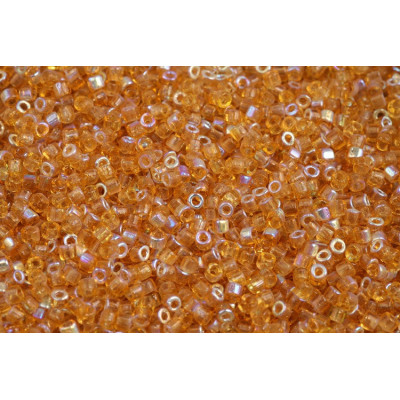 Matubo™ Seed Beads 10/0 Topaz AB 10060-28701 | Czech Glass