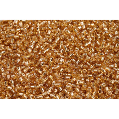 Matubo rocailles 10/0 Topaz Silver Lined 81800