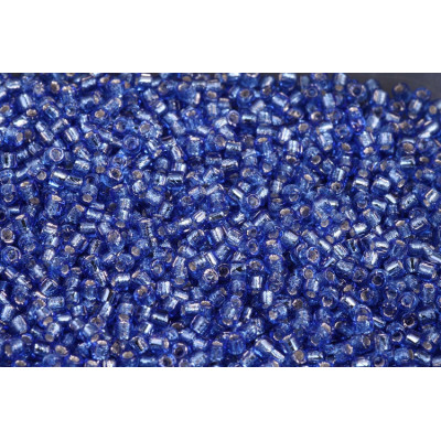 Matubo™ Rocailles 10/0 Sapphire Silver Lined 30060-81800