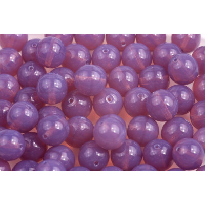 Round Beads Opal Violet 21010 8mm | Rutkovsky Czech Glass Beads