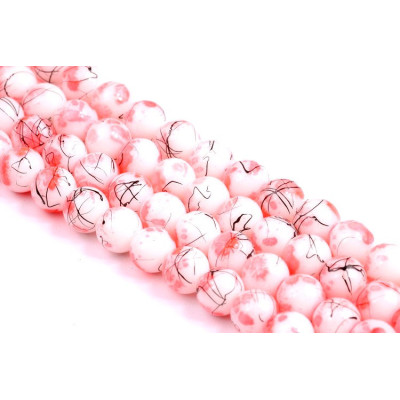 Round bead N. 1548 White