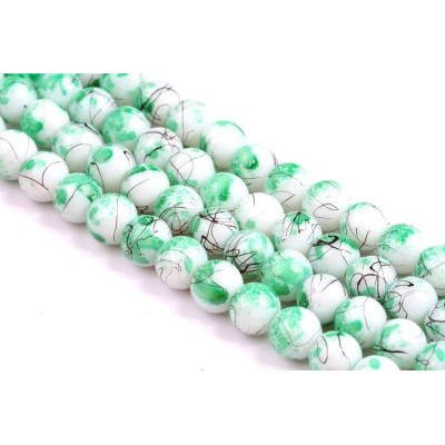 Round bead N. 1553 White