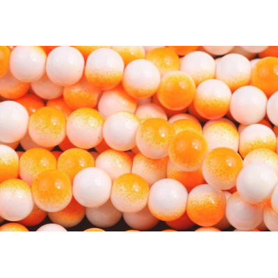 Round bead N. 3263 White