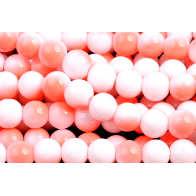 Round bead N. 3264 White