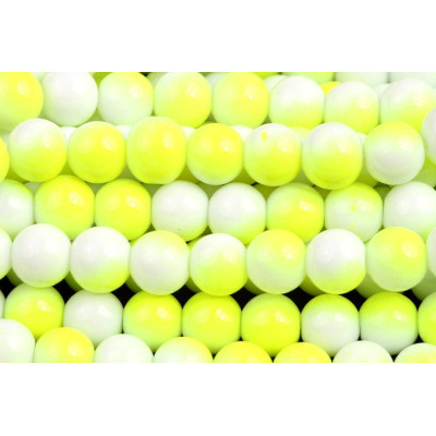 Round bead N. 3269 White