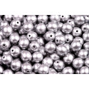 Czech Round Beads 6mm Silver 00030/01700 | Glass Beads