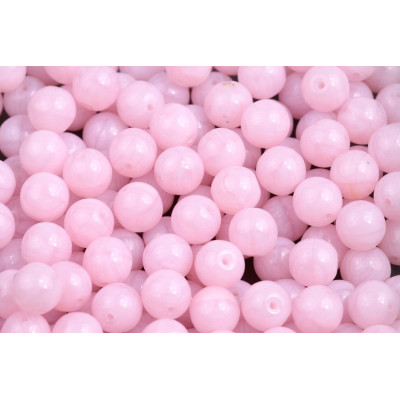 Pink Round Beads 6mm 3175 | Rutkovsky Czech Glass Beads