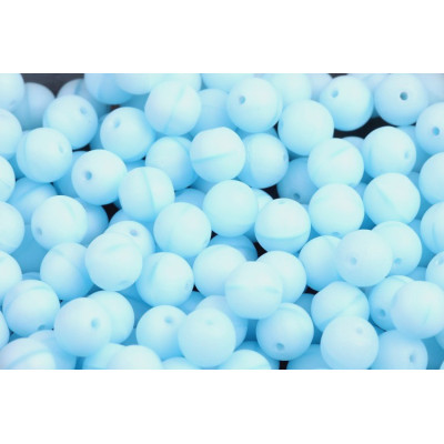 Round Beads 6mm Light Blue Matte 3181 | Czech Glass Beads