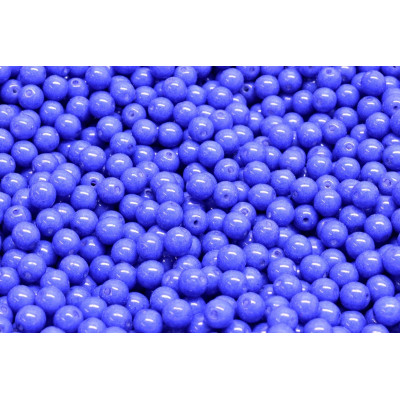 3mm Blue Round Beads 02020/32035 | Rutkovsky Czech Glass Beads