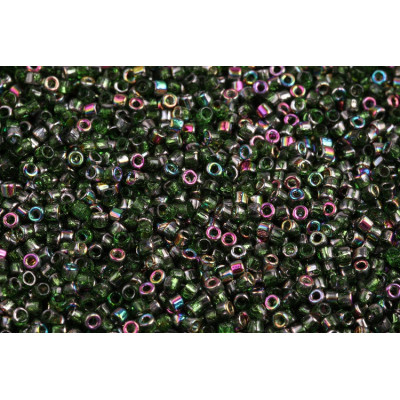 Matubo 10/0 rocailles Chrysolite Vitrail 28101 | Vetro Ceco