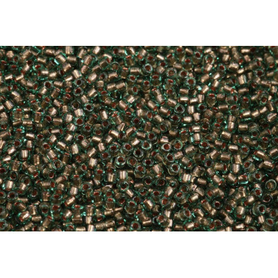 Matubo™ Seed Beads 10/0 Emerald Copper Lined 50720-68105 | Czech Glass