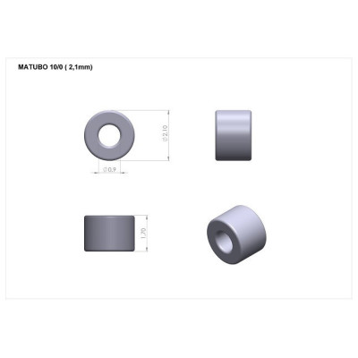 Matubo™ rocallas 10/0 Emerald Copper Lined | Vidrio Checo