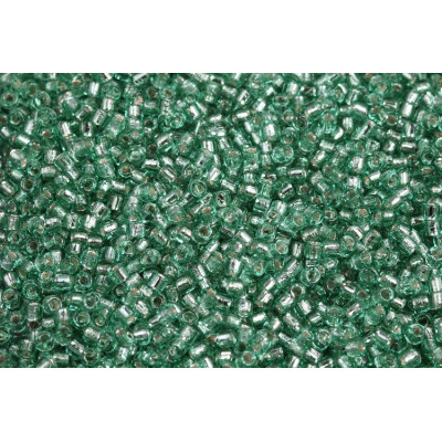Matubo™ rocallas 10/0 Emerald Silver Lined 50720