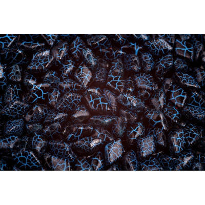 Matubo GemDuo 8x5mm Ionic Jet Blue 24618 | Czech Glass Beads