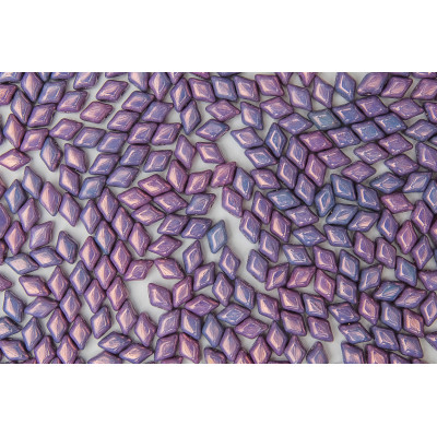 Matubo MiniGemDuo Vega on Chalk 03000-15726 | 6 x 4mm Czech Beads