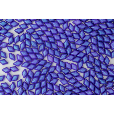 Matubo MiniGemDuo 6 x 4mm Tropical Blue Grape 02010-24510 | Beads