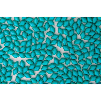 Matubo MiniGemDuo Tropical Mint 02010-24513 | 6 x 4mm Czech Beads