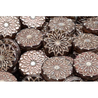 Origami Flower Beads N. 3202 Gris