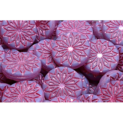 Origami Flower Beads N. 3227 Violet