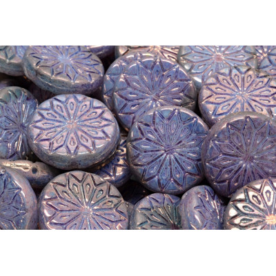 Origami Flower Beads N. 3236 Violet