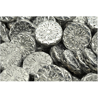 Origami Flower Beads N. 3243 CRYSTAL FULL LABRADOR