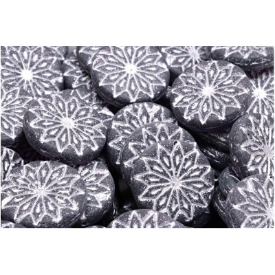 Origami Flower Beads N. 3258 Gris