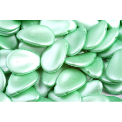 Anemone Petal Beads 11x16 mm N. 1297 PASTEL LIGHT GREEN/CHRYSOLITE