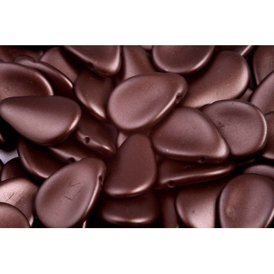 Anemone Petal Beads 11x16 mm N. 1300 PASTEL DARK BROWN/BRONZE