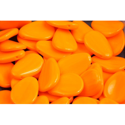 Anemone Petal Beads 11x16 mm N. 1667 Opaque Orange