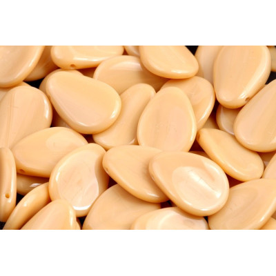 Anemone Petal Beads 11x16 mm N. 1668 OPAQUE IVORY