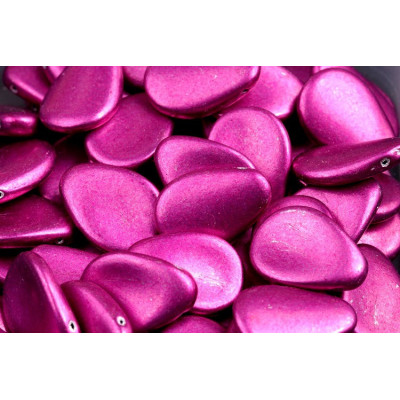 Anemone Petal Beads 11x16 mm N. 1673 Polychrome Fuchsia 