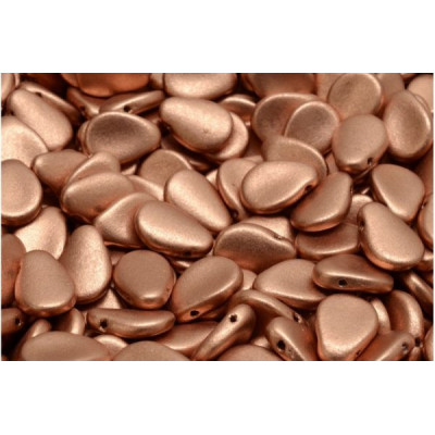 Anemone Petal Beads 8x11 mm N. 5 CRYSTAL BRONZE VINTAGE COPPER