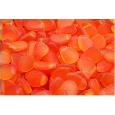 Anemone Petal Beads 8x11 mm N. 11 Crystal Matt Hyacinth Orange Blend