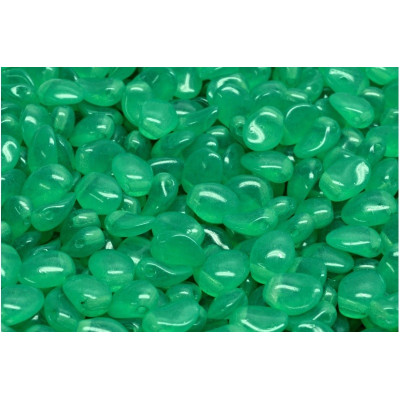 Tulip Petal Beads 6X8 mm N. 2701 Grün