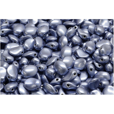 Tulip Petal Beads 6X8 mm N. 2709 Argent