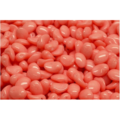 Tulip Petal Beads 6x8 mm N. 2711 OPAQUE INDIAN PEACH