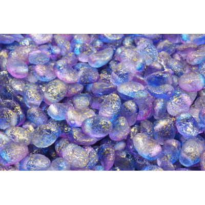 Tulip Petal Beads 6X8 mm N. 2728 Bleu