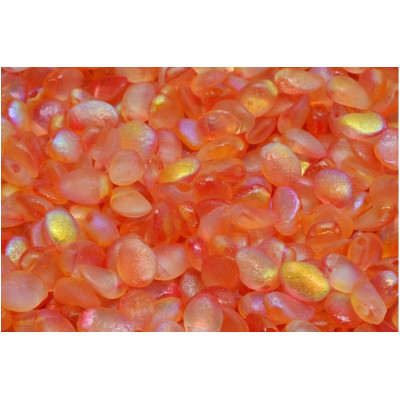 Tulip Petal Beads 6x8 mm N. 2729 Orange