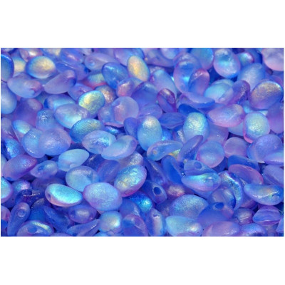 Tulip Petal Beads 6X8 mm N. 2730 Blau