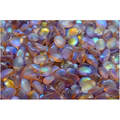 Tulip Petal Beads 6X8 mm N. 2731 Violett