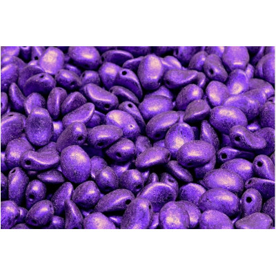 Tulip Petal Beads 6x8 mm N. 2738 Violet