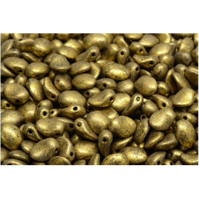 Tulip Petal Beads 6x8 mm N. 2742 Green