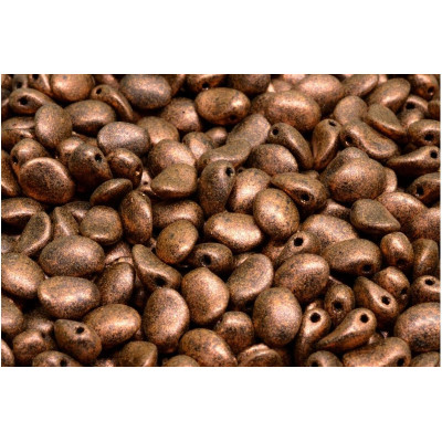 Tulip Petal Beads 6x8 mm N. 2743 Brown